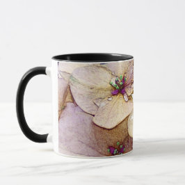 Caneca Monograma Aquarela Flor