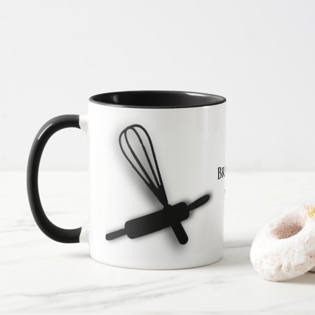 Caneca Monograma Bakers Mug (Com Donut)