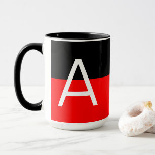 Caneca Monograma Bicolor Moderno