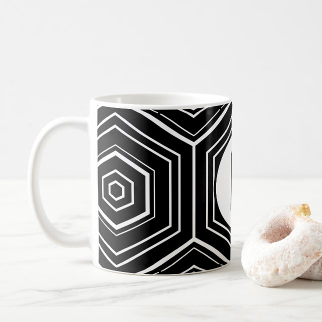 caneca monograma D (Com Donut)