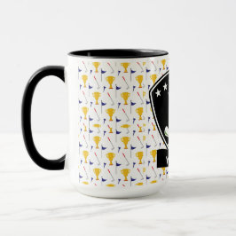 Caneca Monograma de Golfistas