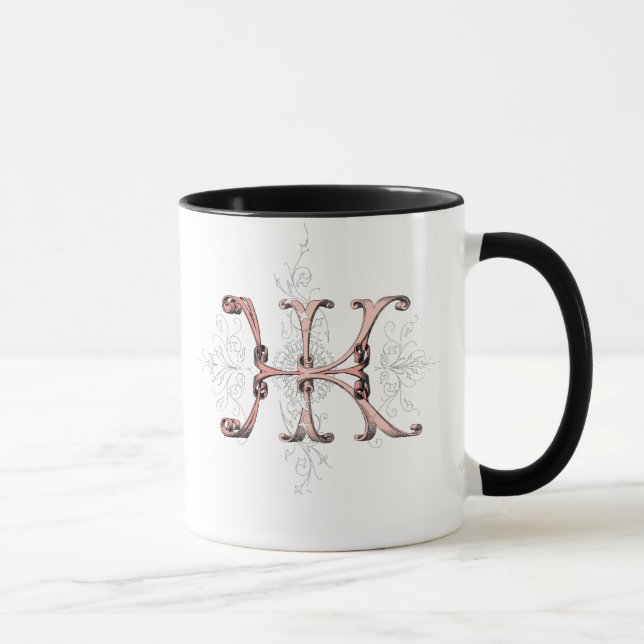 Caneca Monograma de HKH (Direita)