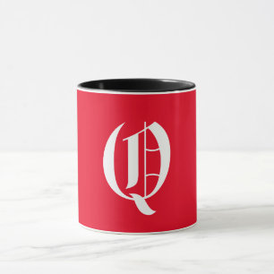 Caneca Monograma elegante Q