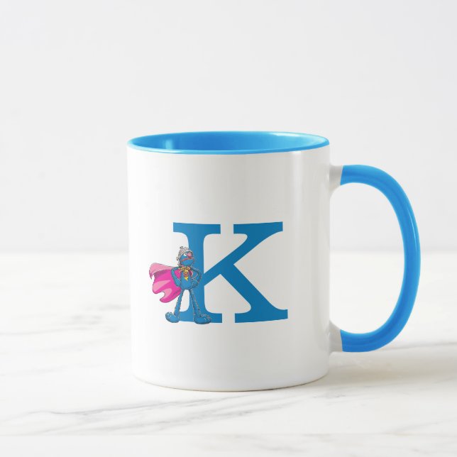 Caneca Monograma K Super Grover (Direita)