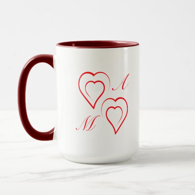 Caneca Monograma LOVERS (Esquerda)