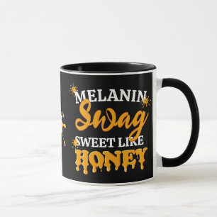 Caneca Monograma MELANIN Sweet Like Honey SWAG