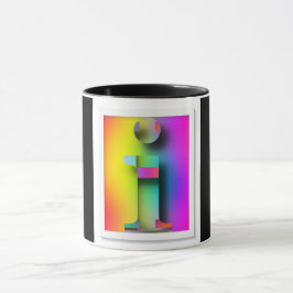 Caneca MONOGRAMA PERSONALIZADA INCRÍVEL i