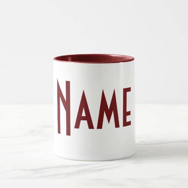 Caneca Monograma Seu Nome (Centro)