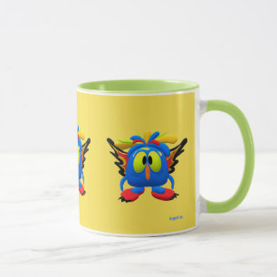 Caneca Monster Character Owl Bird Animado