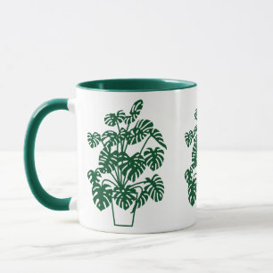 Caneca MONSTERA num pote