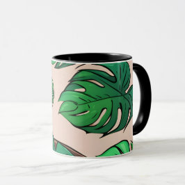 Caneca Monstera Plant Pote Standard Art
