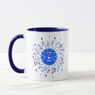 Caneca Monstro azul