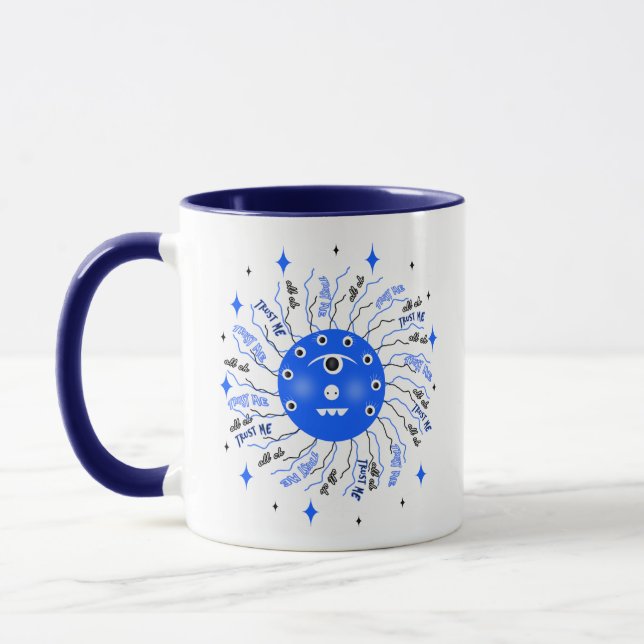 Caneca Monstro azul (Esquerda)