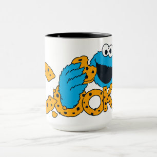 Caneca Monstro Come Biscoitos   Biscoito!