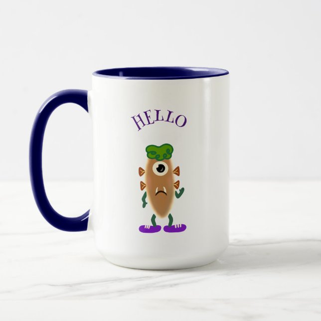 Caneca Monstro da batata (Esquerda)