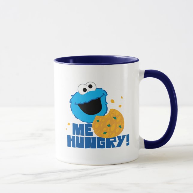 Caneca Monstro das Bolachas | Eu Estou com Fome! (Direita)