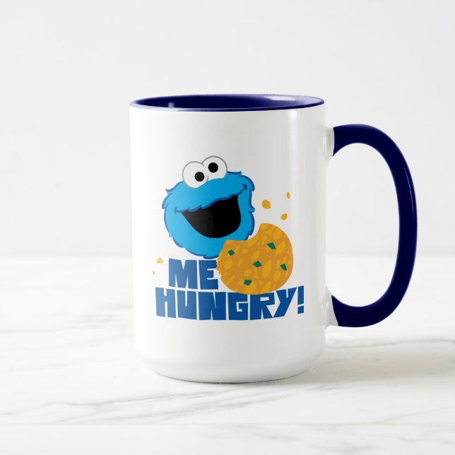 Caneca Monstro das Bolachas | Eu Tão Faminto! (Direita)