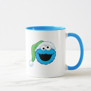Caneca Monstro de cookies de férias