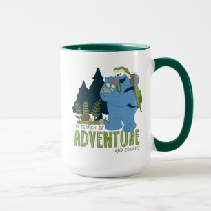 Caneca Monstro de cookies   Em Busca De Aventura...E Cook