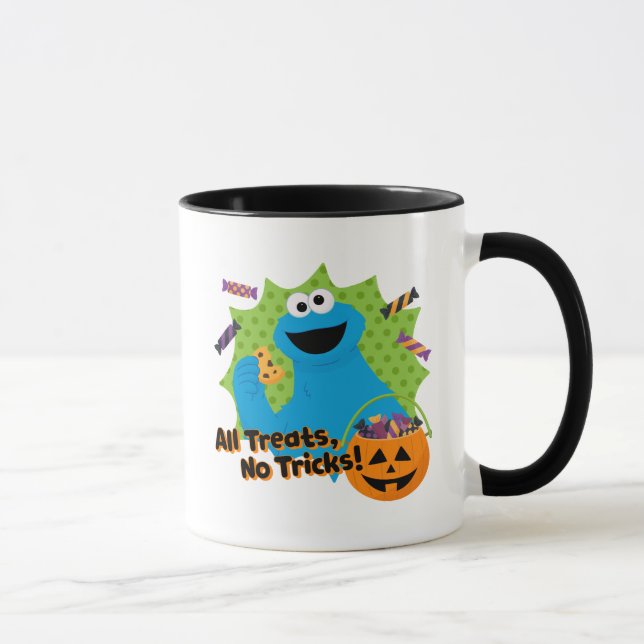 Caneca Monstro de cookies | Todos Os Tratamentos, Sem Tru (Direita)