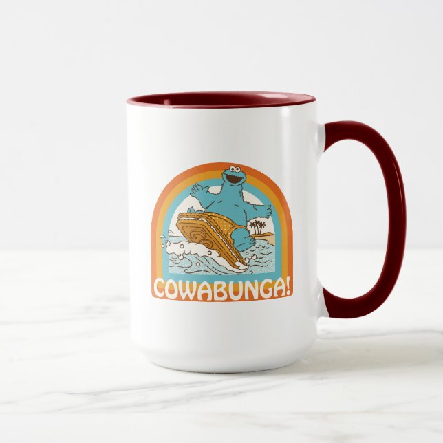 Caneca Monstro do Biscoito Cowabunga! (Direita)