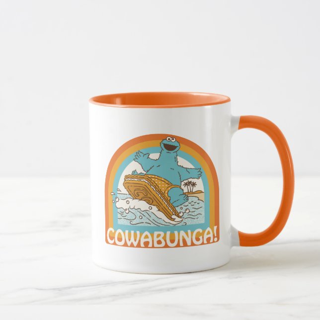 Caneca Monstro do Biscoito Cowabunga! (Direita)