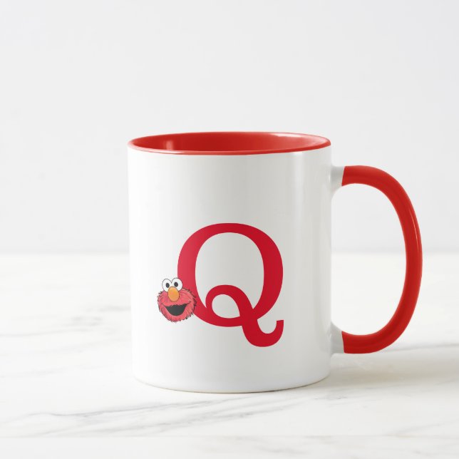 Caneca Monstro no final desta história | Monograma Elmo Q (Direita)