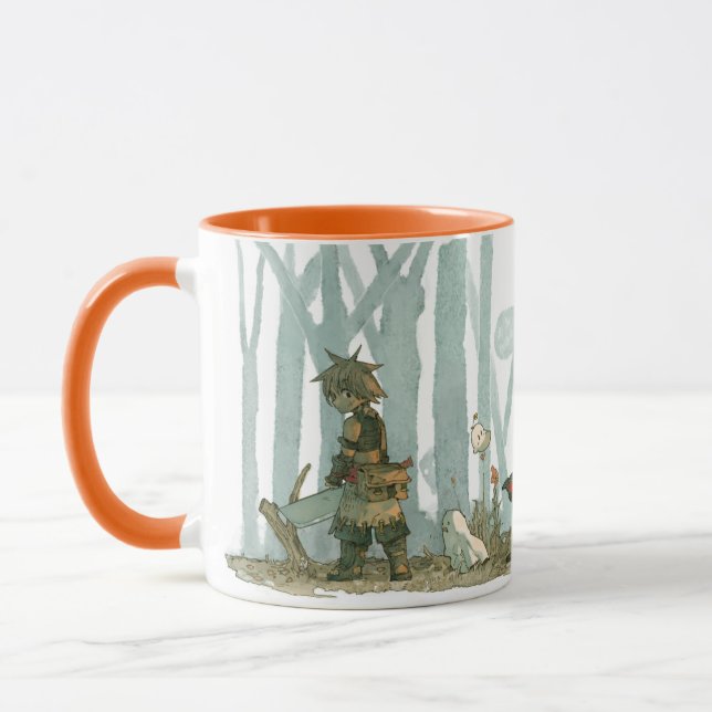 Caneca Monstros da Floresta (Esquerda)