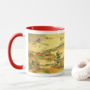 Caneca Mont Sainte Victoire por Paul Cezanne, Arte Antigo