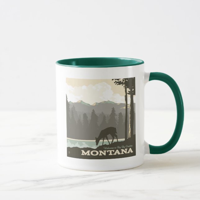 Caneca Montana | Bem-vindo ao Big Sky Country (Direita)