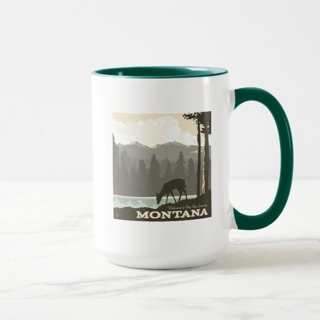 Caneca Montana | Bem-vindo ao Big Sky Country (Direita)