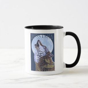 Caneca Montana - Big Sky CountryHowling Wolf