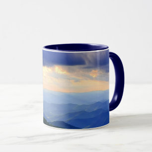 Caneca Montanhas Cloudy Blue Ridge