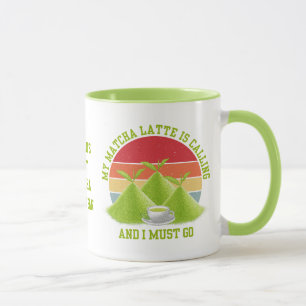 Caneca Montanhas Divertidas Matcha Chamam Drinker Latino