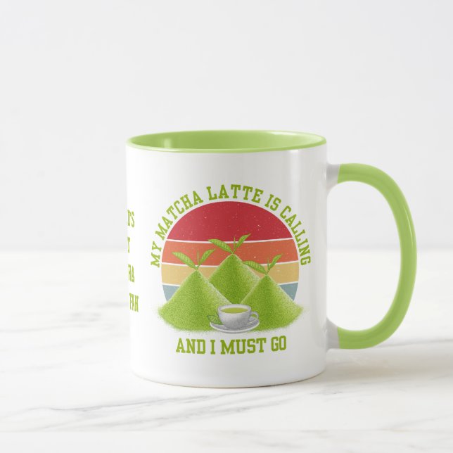 Caneca Montanhas Divertidas Matcha Chamam Drinker Latino (Direita)