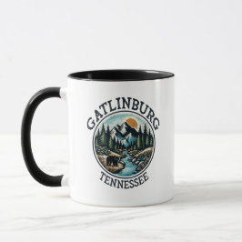 Caneca Montanhas do Enfumaçado do Excelente de Gatlinburg