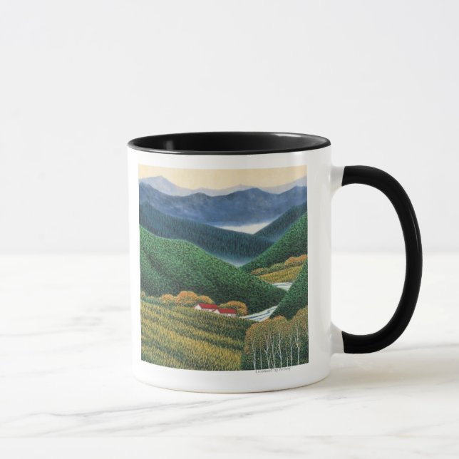 Caneca Montanhas do primavera (Direita)