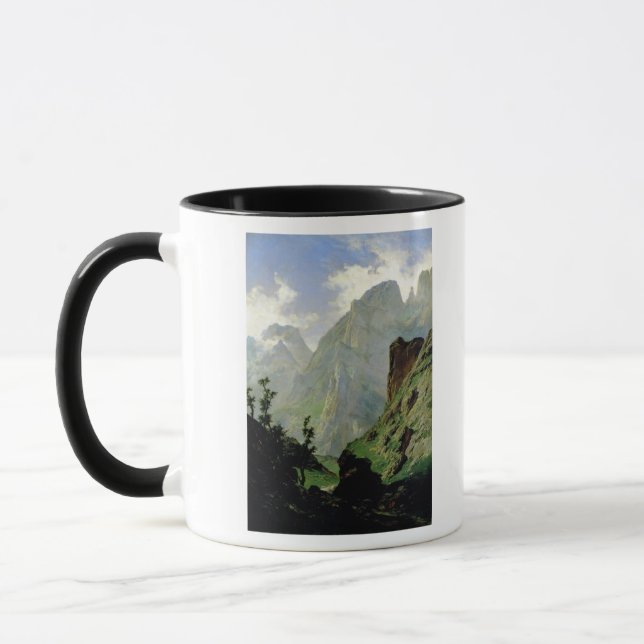 Caneca Montanhas em Europa, 1876 (Esquerda)