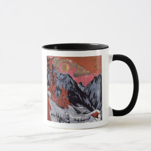 Caneca Montanhas em Inverno, 1919