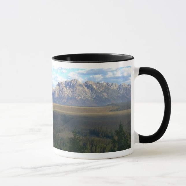 Caneca Montanhas Jackson Hole (Grande Parque Nacional de  (Direita)