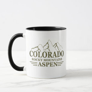 Caneca Montanhas Rocky Aspen Colorado