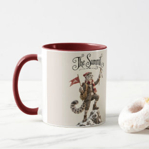 Caneca Montanhista Leopardo-das-Neves