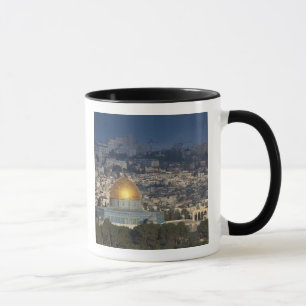 Caneca Monte do Templo e Cúpula da Rocha, amanhecer