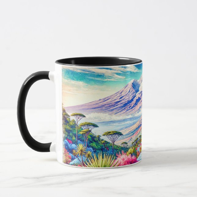 Caneca Monte Kilimanjaro, a joia da coroa africana (Esquerda)