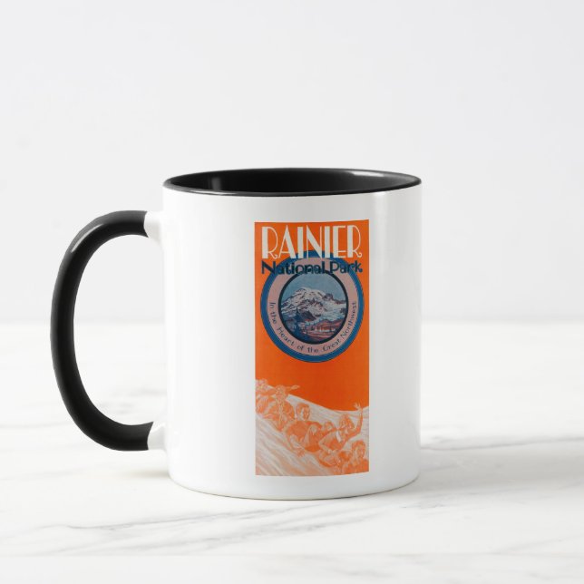 Caneca Monte Rainier Poster - Seita (Esquerda)