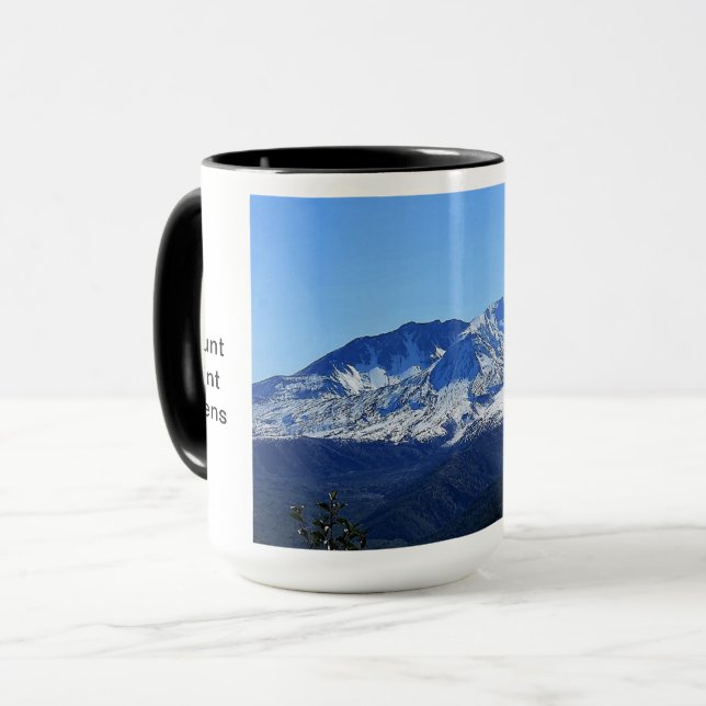 Caneca Monte Ruas. Helens Após A Erupção De 1980 (Frente Esquerda)