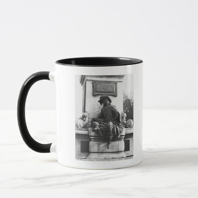 Caneca Monumento a Alexandre Dumas Pere, d'Artagnan (Esquerda)