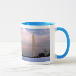 Caneca "Monumento a Washington no inverno" Mug
