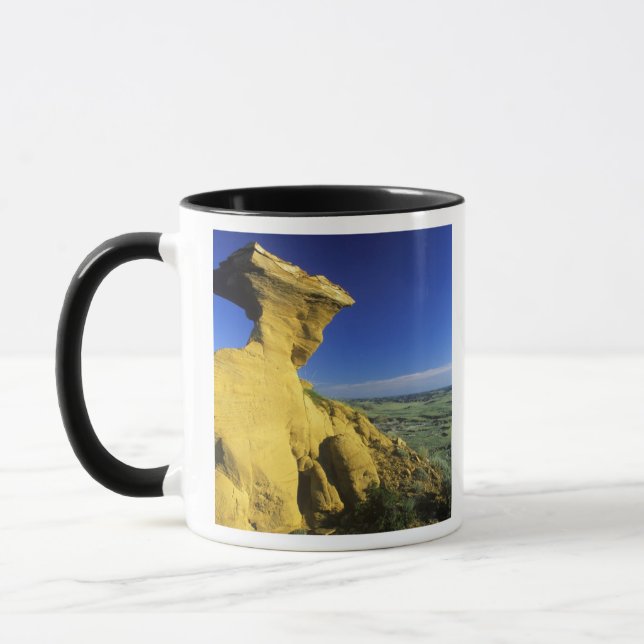 Caneca Monumento de arenito na área de Hell Creek perto (Esquerda)