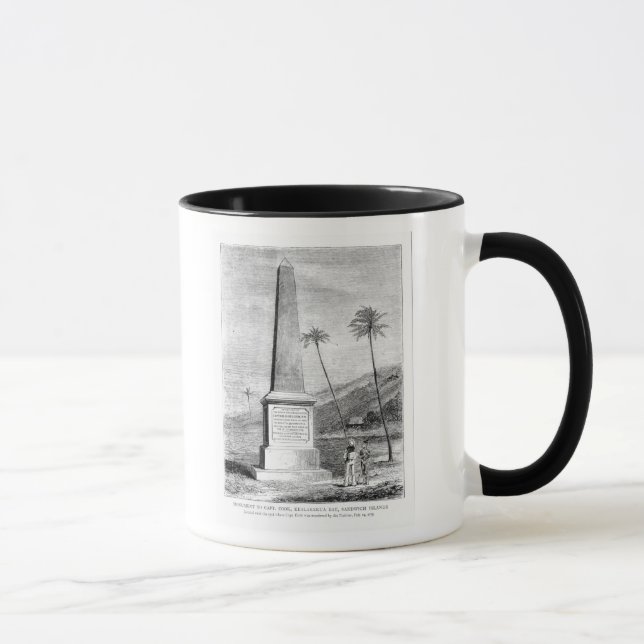 Caneca Monumento para captain James Cook (Direita)